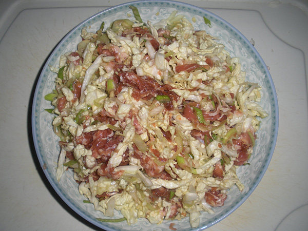 羊肉白菜馅饼步骤14
