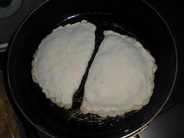 羊肉白菜馅饼步骤18