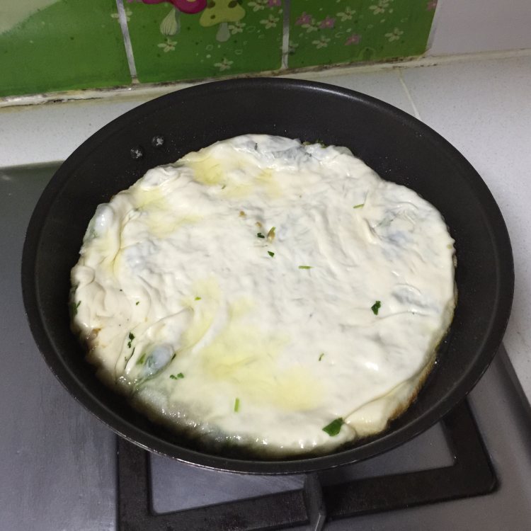 羊肉芹菜千层饼步骤8