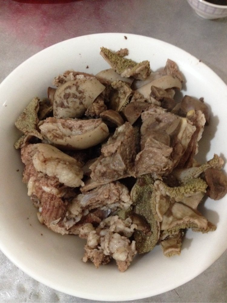 莲藕焖羊肉步骤5
