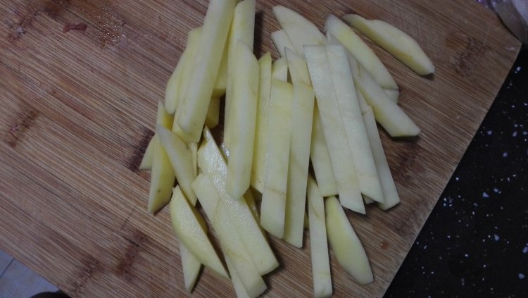 飘香羊肉薯条步骤4