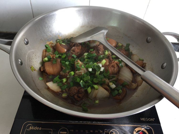 羊肉炖白菜步骤11