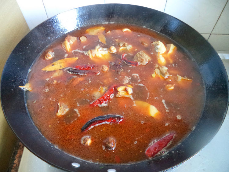 羊肉焖栗子步骤6