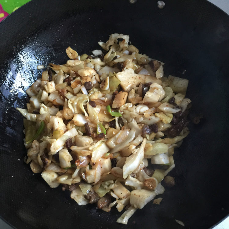 酸菜粉条肉步骤9