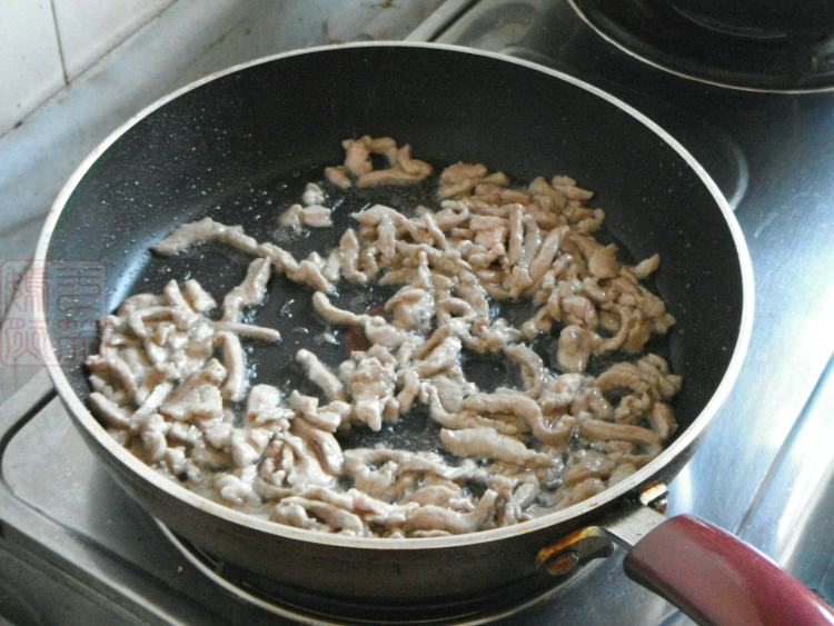葱炒羊肉步骤7