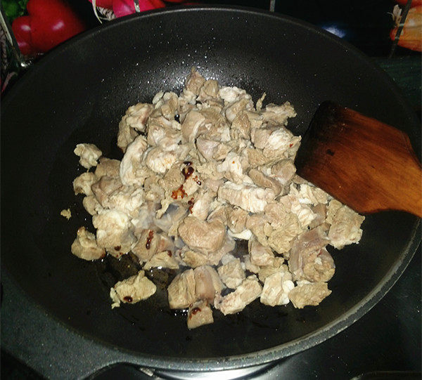 海鲜酱孜然羊肉步骤9