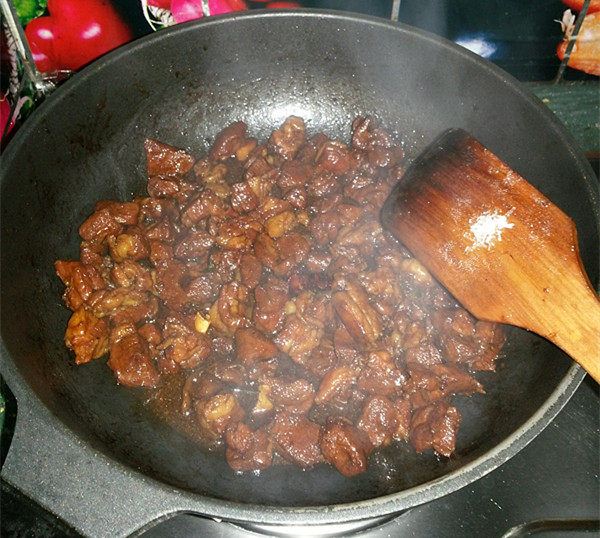海鲜酱孜然羊肉步骤17