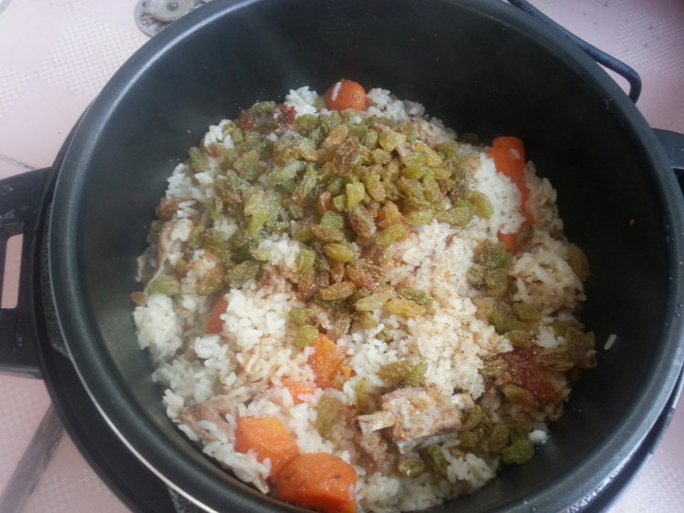 手抓羊肉饭步骤8
