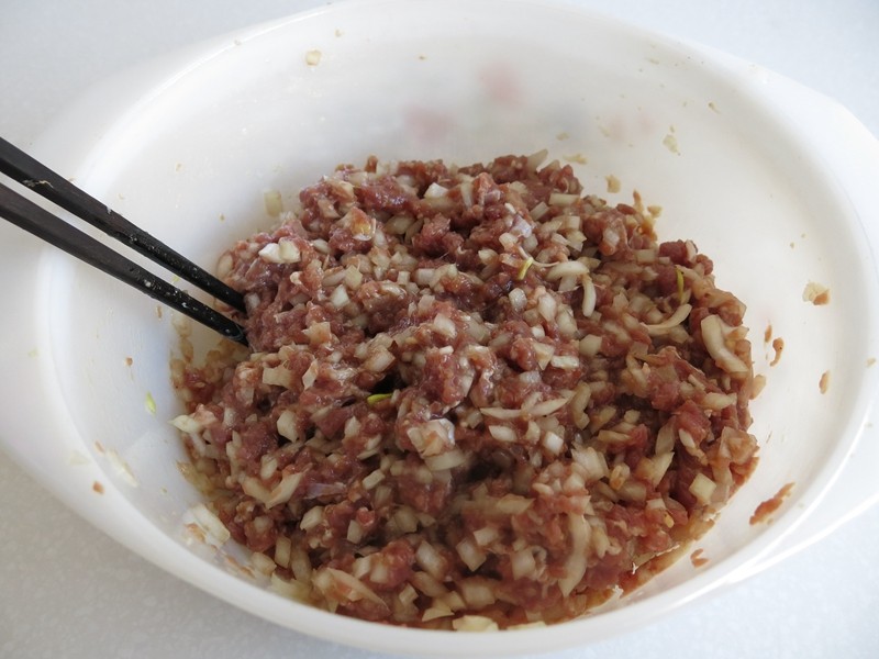 羊肉洋葱馅饺子步骤7