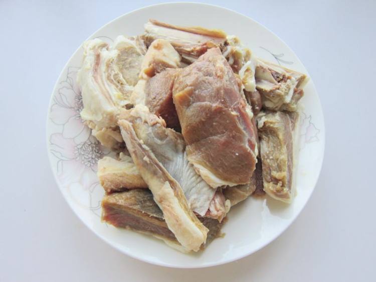 山药炖羊肉步骤2