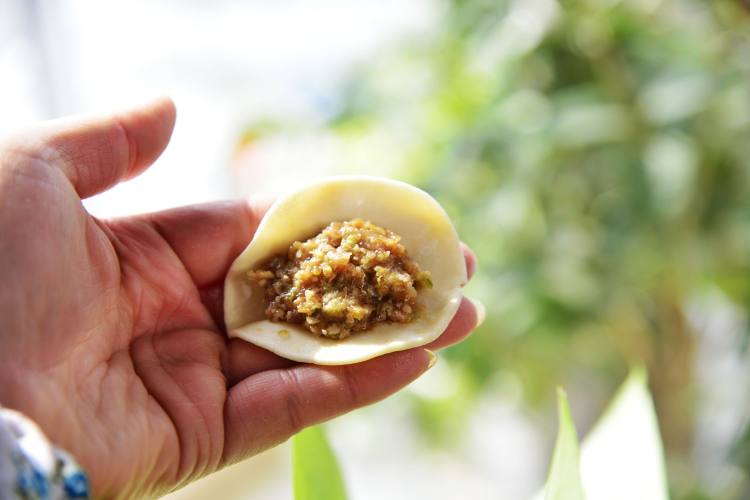 羊肉白菜饺子步骤10
