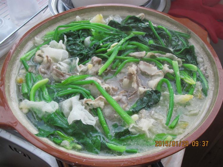 羊肉菠菜银耳砂锅步骤5