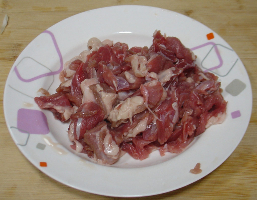 圆葱炒羊肉步骤2