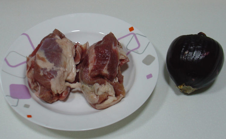 圆葱炒羊肉步骤1