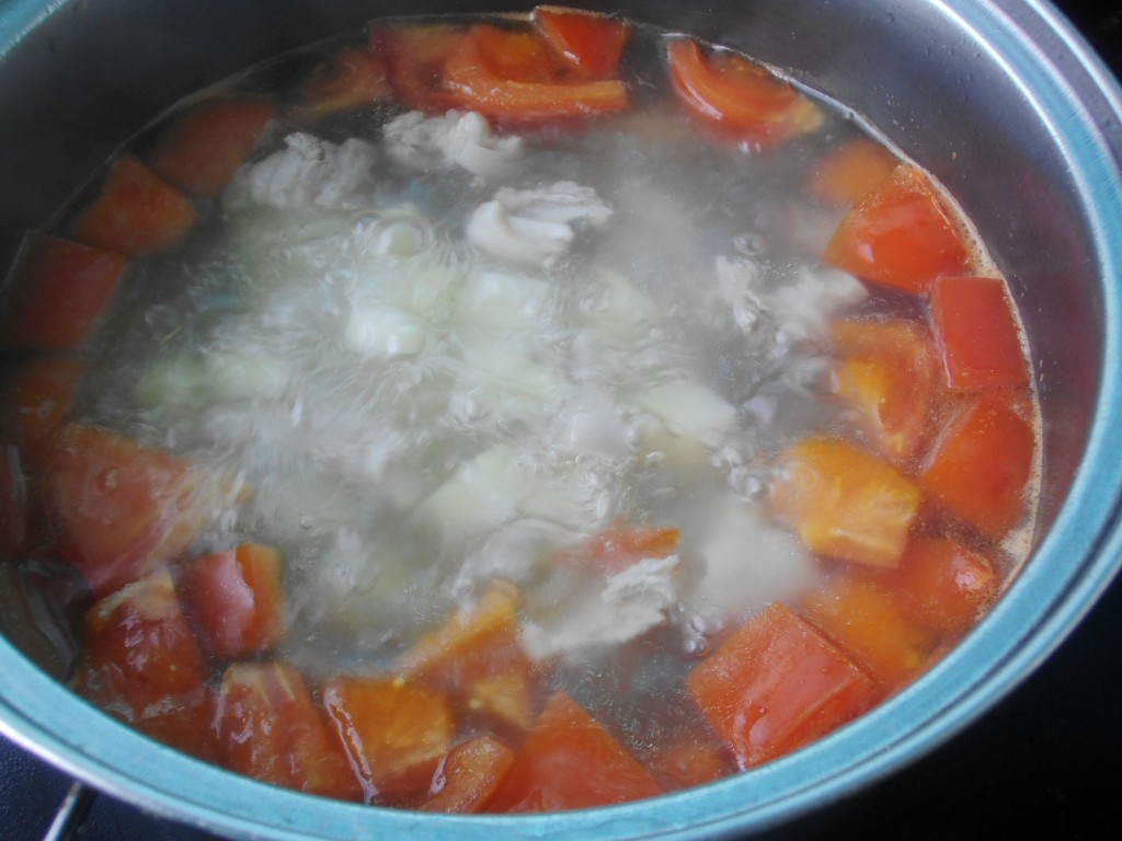 土豆番茄羊肉汤步骤5