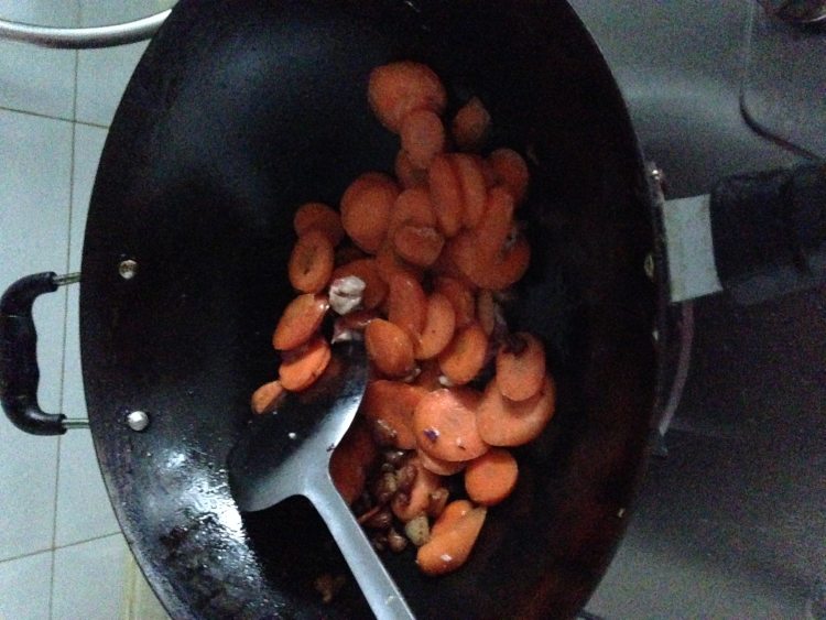 羊肉花菜胡萝卜步骤5