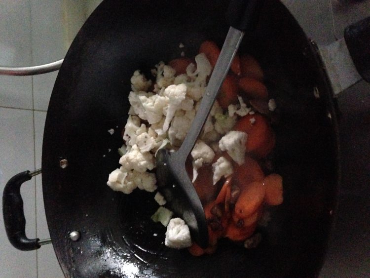 羊肉花菜胡萝卜步骤6
