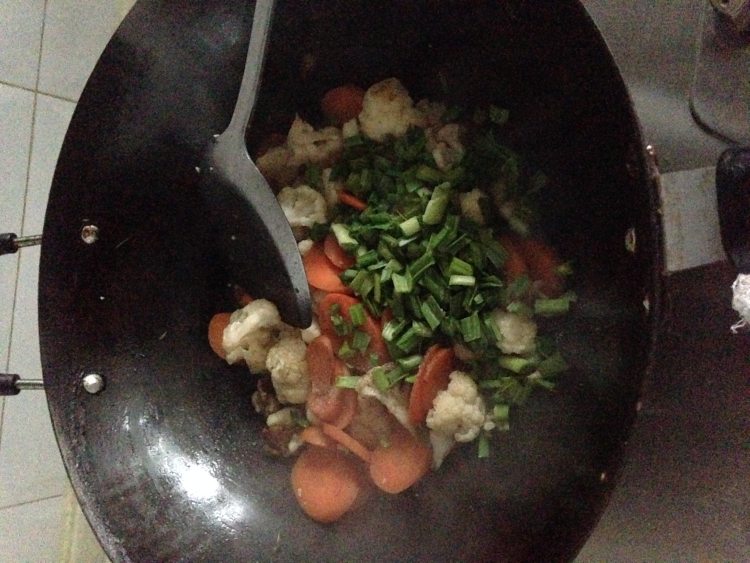 羊肉花菜胡萝卜步骤7