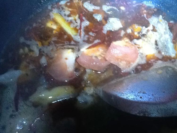 水煮羊肉步骤7