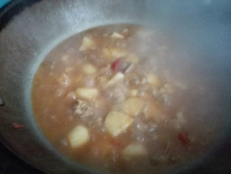 新疆土豆烧羊肉步骤7