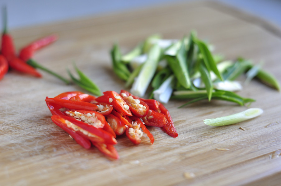 干锅孜然羊肉花菜步骤4