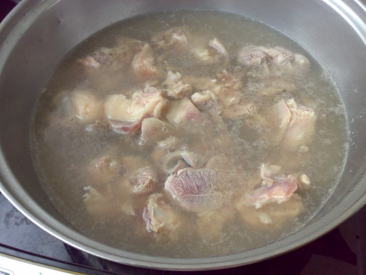 清煮羊肉步骤2