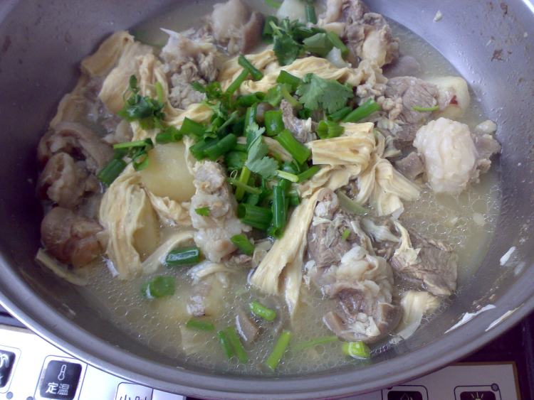 清煮羊肉步骤8