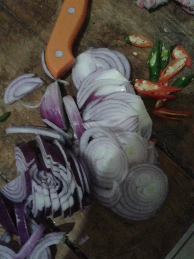炒羊肉步骤2