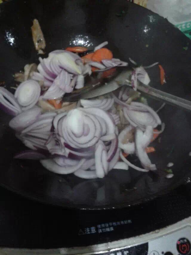 炒羊肉步骤8