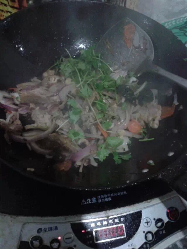 炒羊肉步骤12