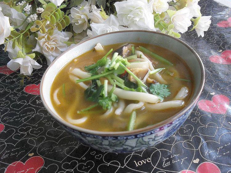 野蘑菇炮仗子汤饭步骤10