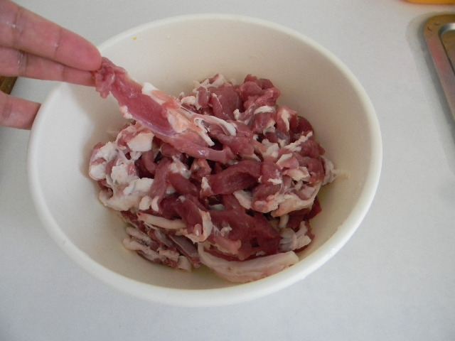 葱烤羊肉步骤2