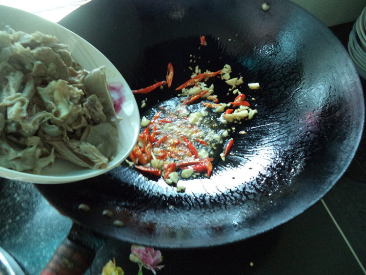 米椒烧羊肉步骤6