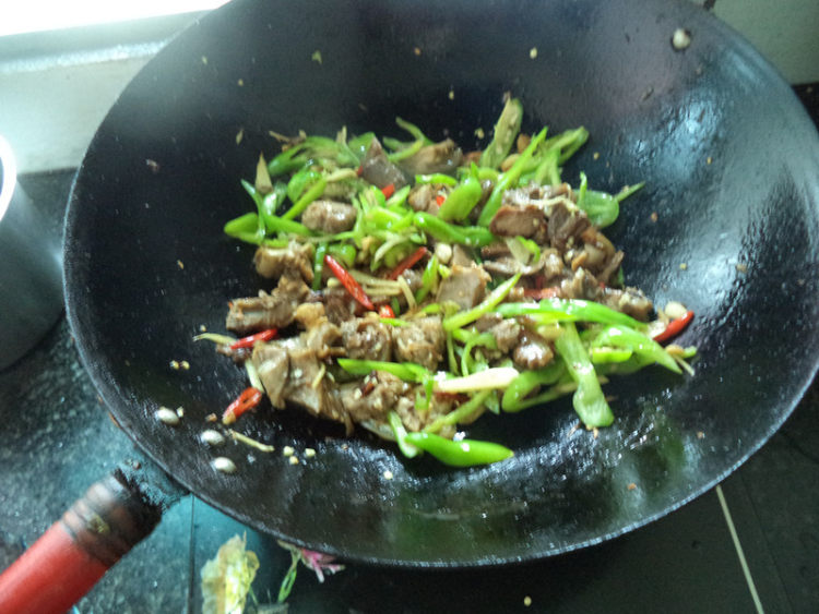 米椒烧羊肉步骤10