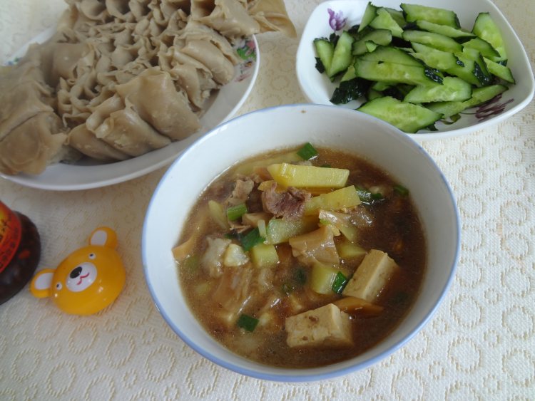 莜面羊肉汤步骤10