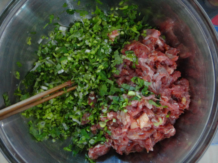 羊肉锅贴步骤6