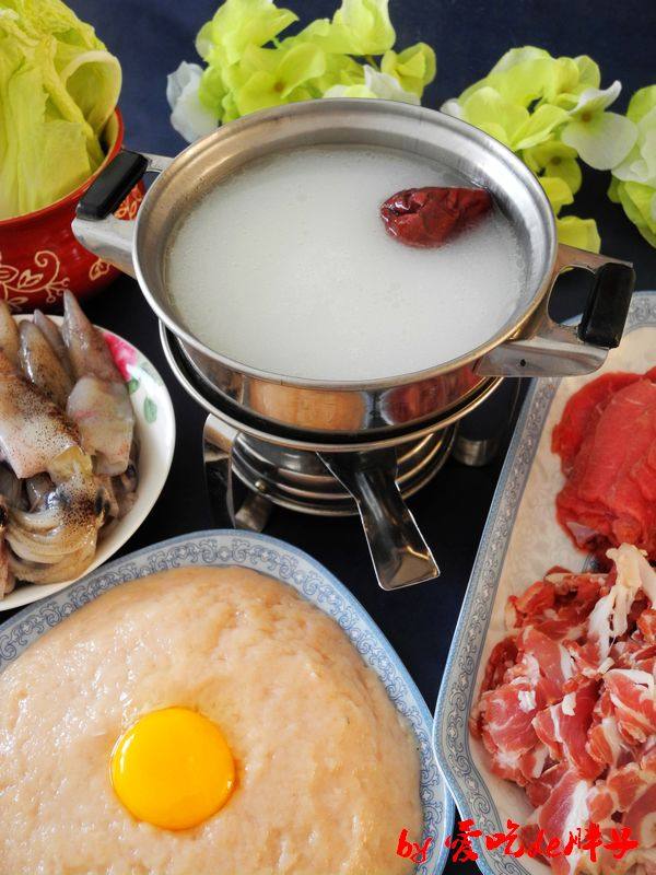 奶汤肉滑火锅步骤23