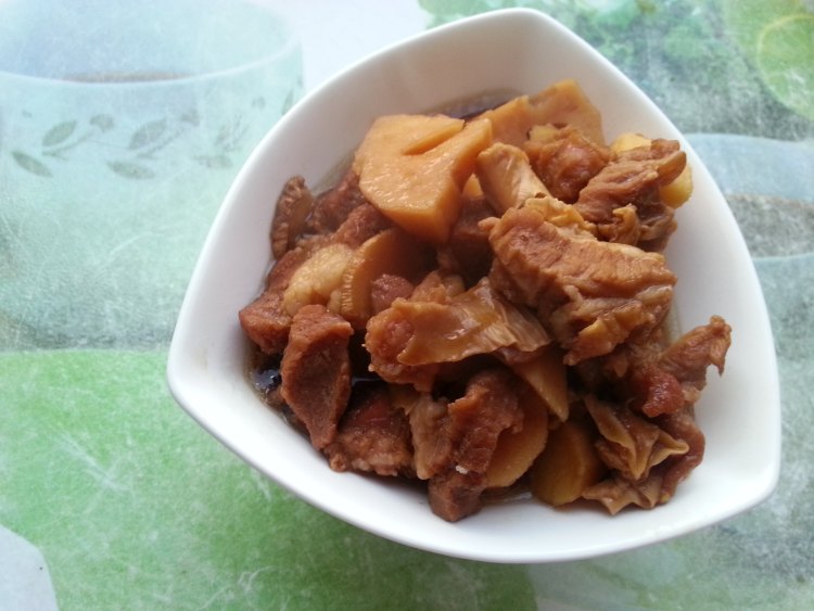 莲藕山药闷羊肉步骤13