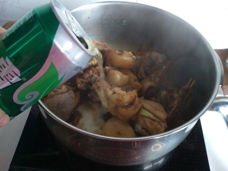 白菜炖羊肉步骤6
