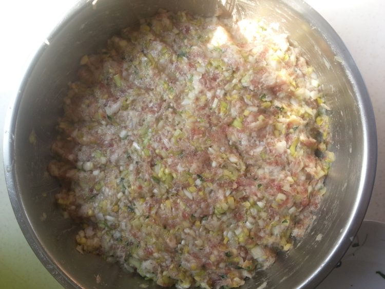 韭黄羊肉饺子步骤9