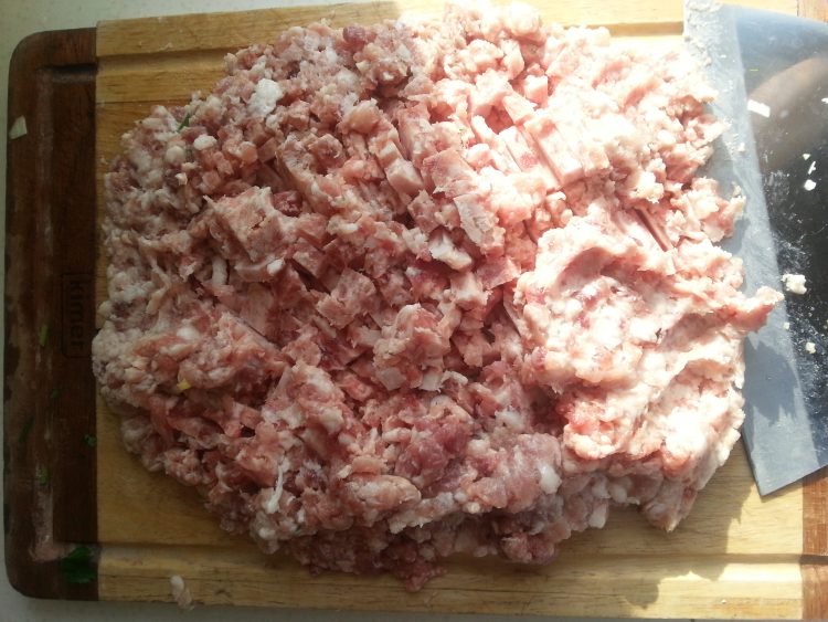 韭黄羊肉饺子步骤4