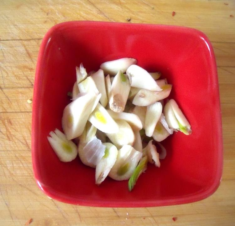 羊肉烧茄子步骤5