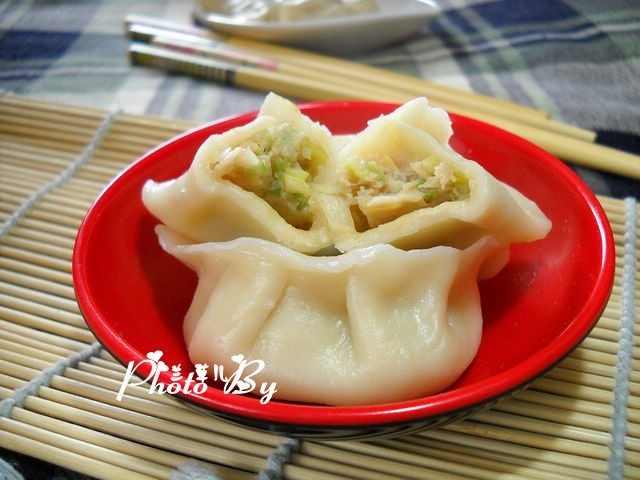 大葱羊肉水饺步骤11
