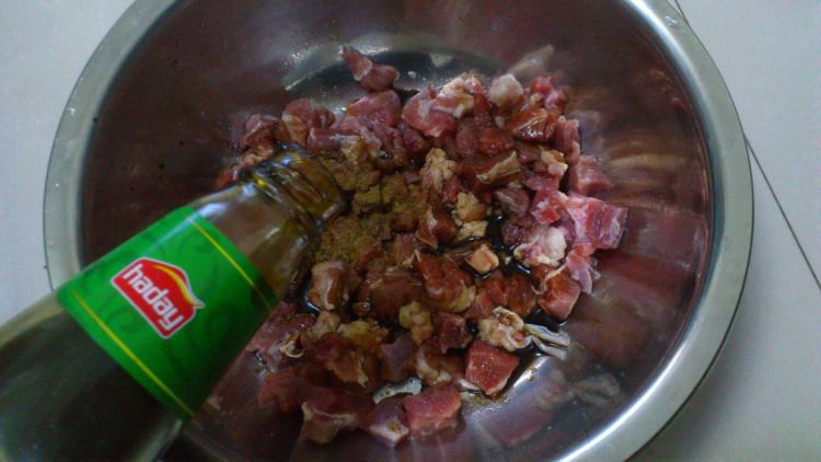 香辣羊肉串步骤3