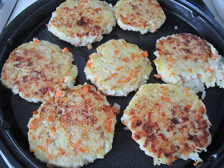 羊肉糯米饭饼步骤10