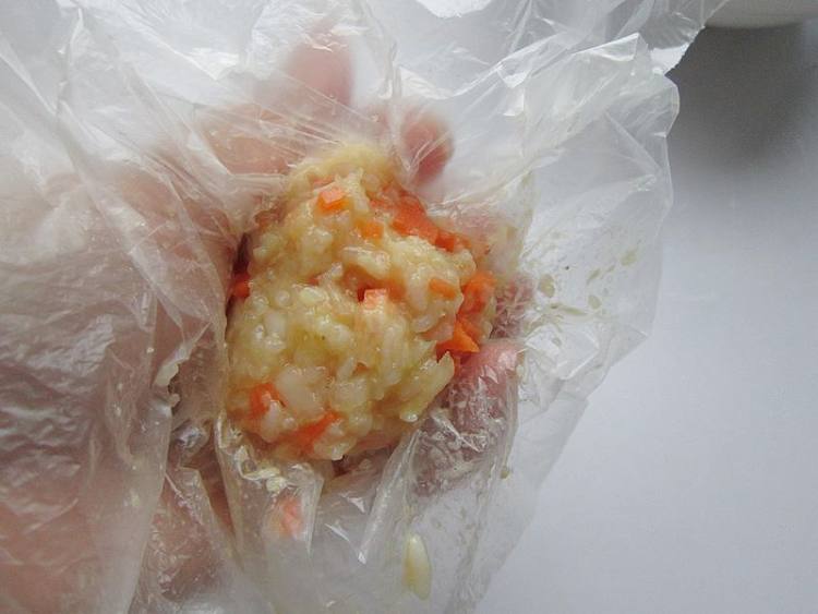 羊肉糯米饭饼步骤7
