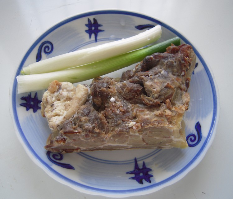 羊肉白菜扣碗步骤1