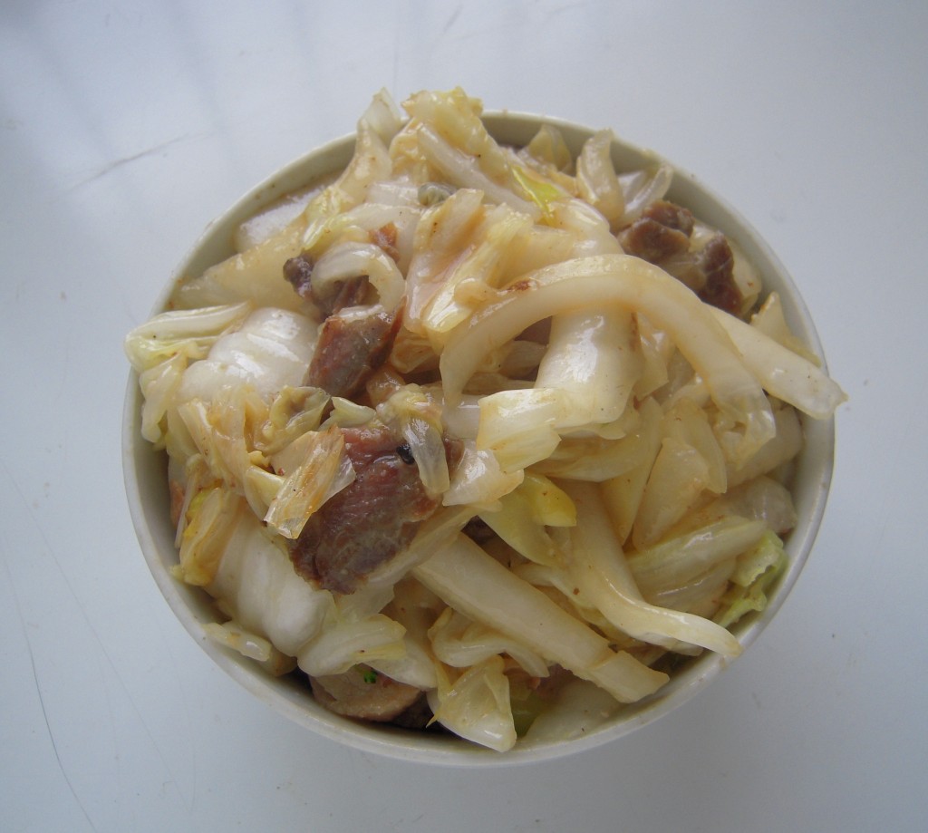 羊肉白菜扣碗步骤9