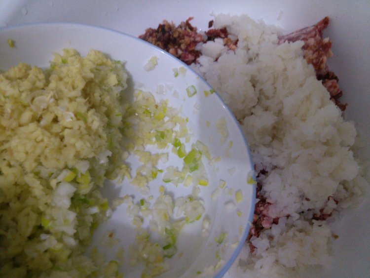 白萝卜水饺步骤6