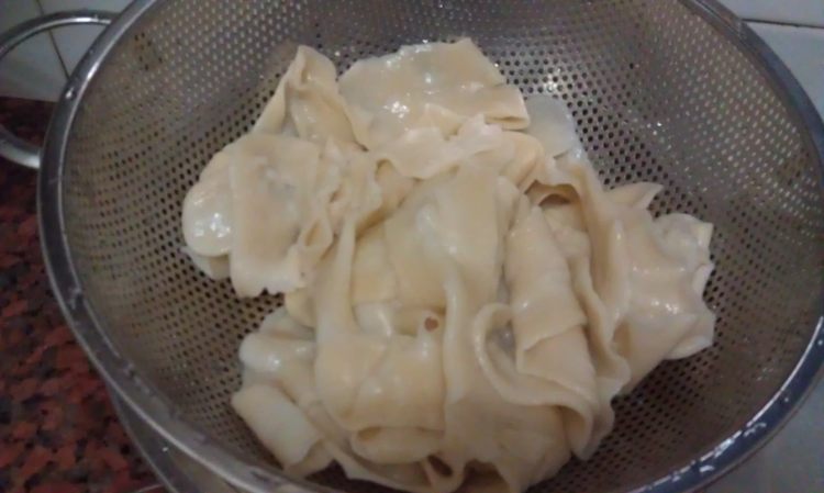 过油肉炒面片步骤7